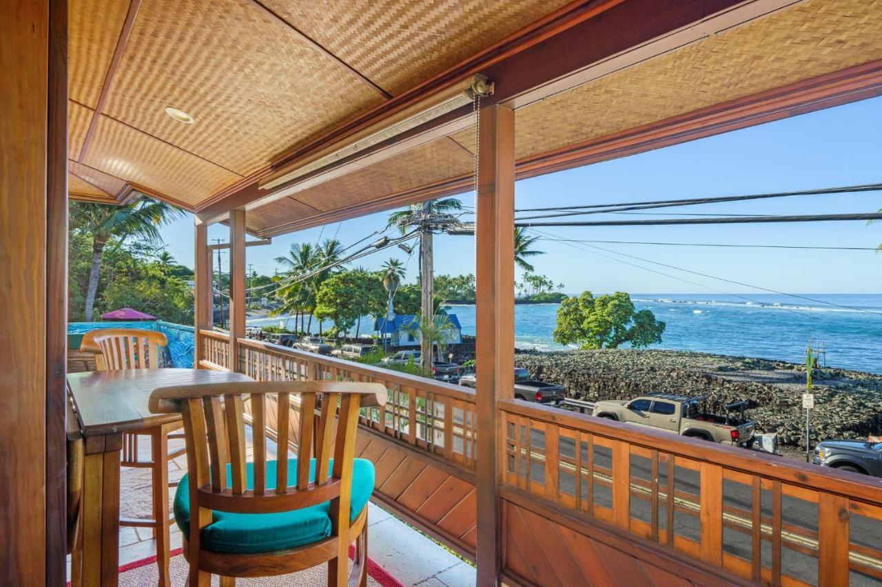 Seaspray Oceanview Lägenhet Kailua-Kona Exteriör bild