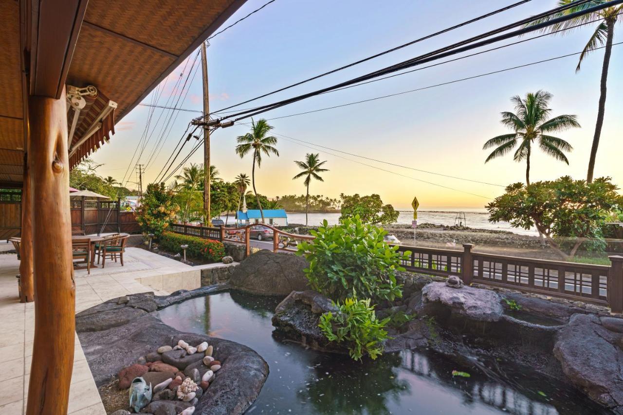 Seaspray Oceanview Lägenhet Kailua-Kona Exteriör bild