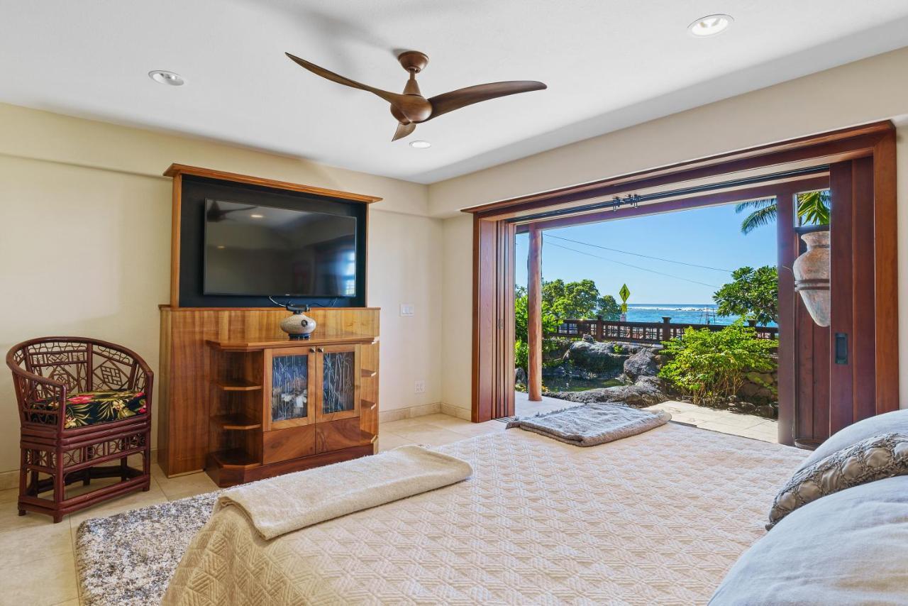 Seaspray Oceanview Lägenhet Kailua-Kona Exteriör bild