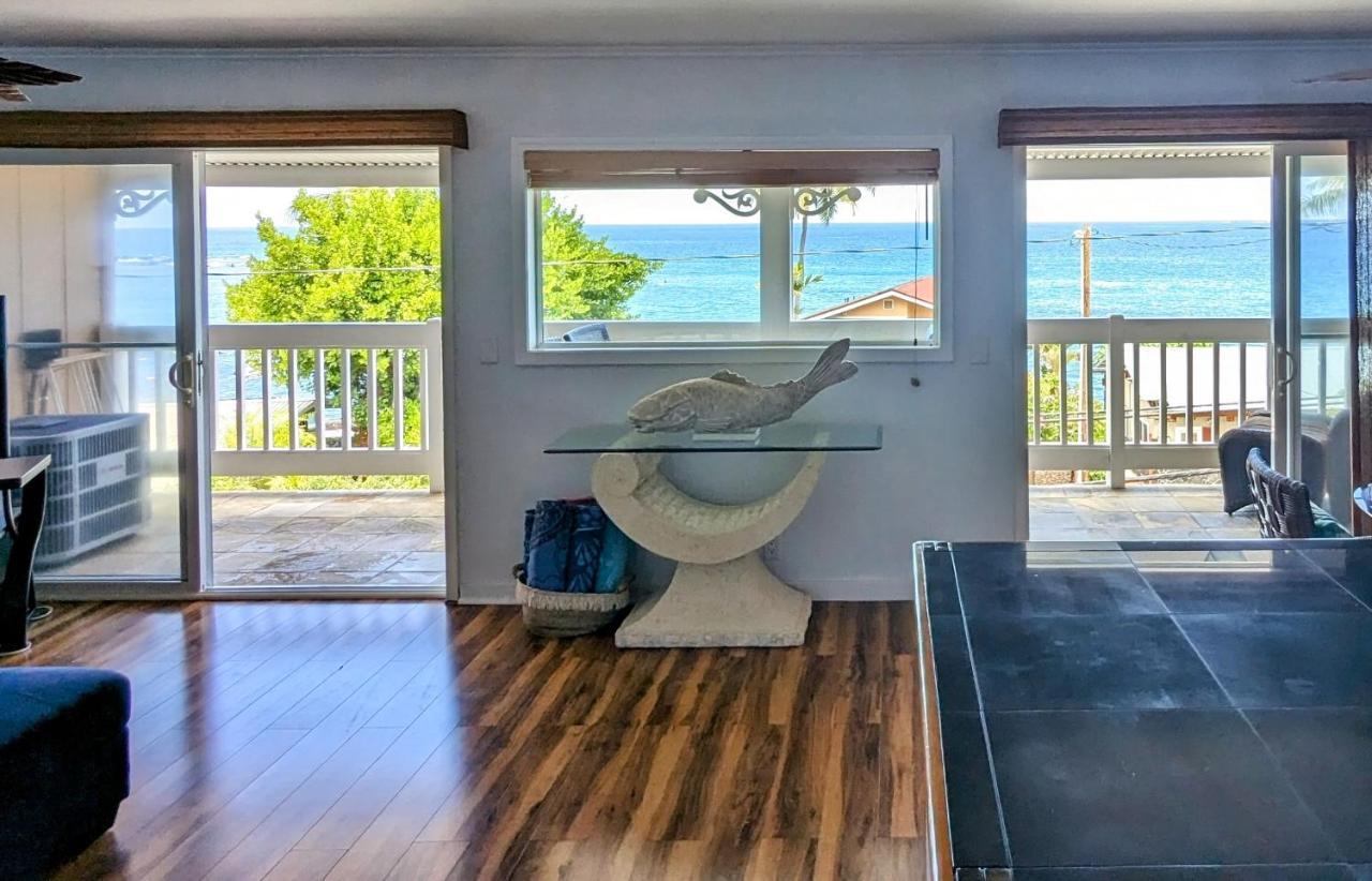 Seaspray Oceanview Lägenhet Kailua-Kona Exteriör bild
