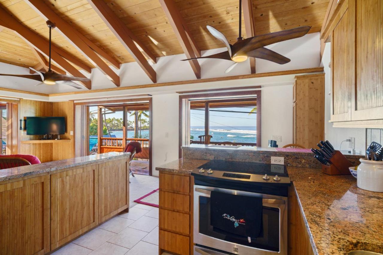 Seaspray Oceanview Lägenhet Kailua-Kona Exteriör bild