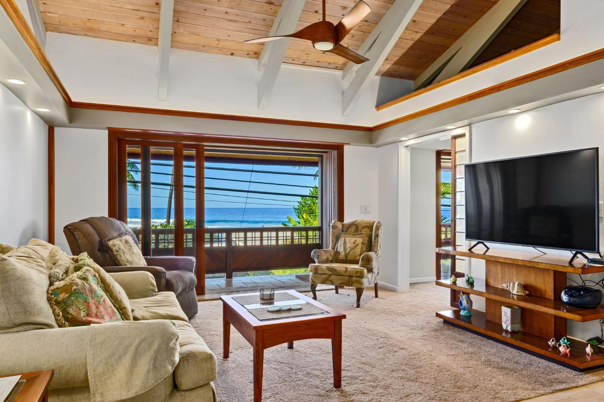 Seaspray Oceanview Lägenhet Kailua-Kona Exteriör bild